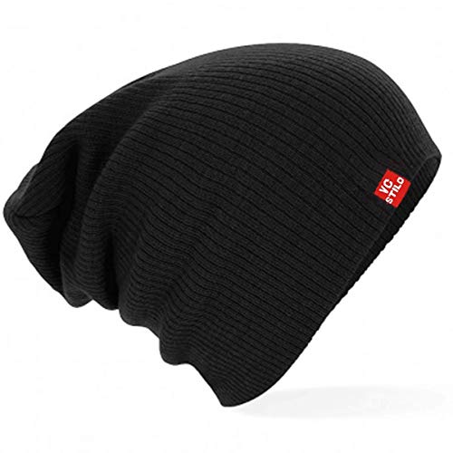 Touca Gorro Estilo Beanie T01 Original Vcstilo (PRETO, ÚNICO)