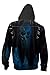 Hibuyer Mens Hades Hoodie Zipper Sweatshirt 3D Printing Jacket Film Outfit Cosplay Cosutme Unisex (X-Large, Zipper)