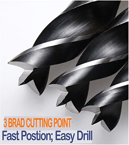 Peak-Cut PC-WD01S Brad Point Woodworking 60Pcs Drill Bit Set Drill thumb #2
