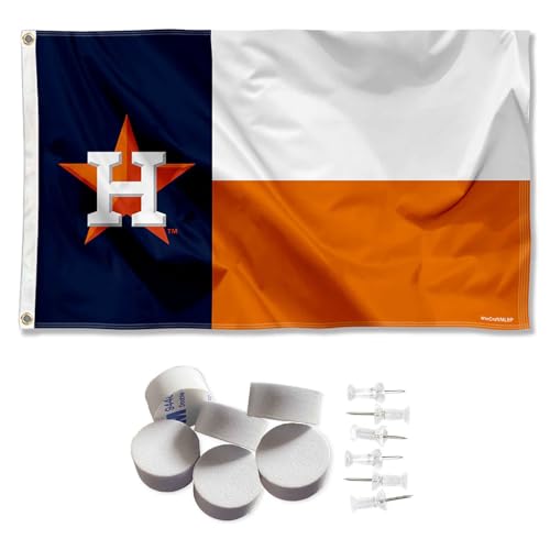 Houston Astros State of Texas Banner and Tapestry Wall Tack Pads