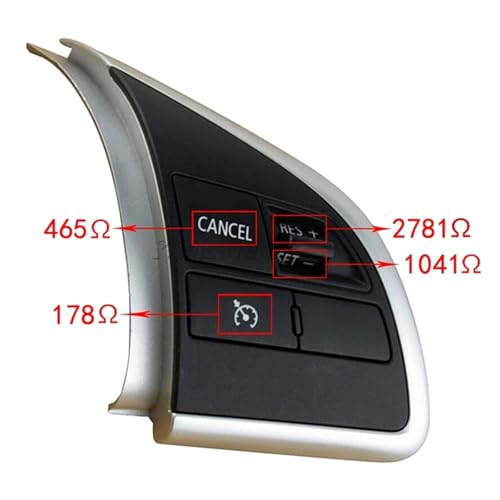Bouton de volant pour Mitsubishi L200 Outlander Xpander commande régulateur - 3