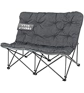 Amazon.co.jp: KingCamp アウトドア チェア 2人掛け キャンプ 椅子