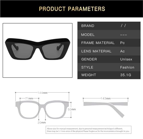 Lunettes de soleil décoratives 6618 au style moderne - 3