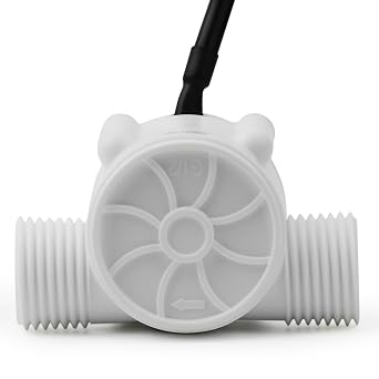 G1/2 Flow Hall Sensor BSP Thread, 1-30L/Min Flow Meter, POM Material Flowmeter Counter