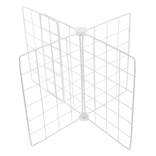 DECORNIJIA Multifunktionaler Kühlschrank Organizer Draht Trenner mit Belüftung Verstellbarer Tiefkühler Trenner für Effiziente Aufbewahrung und Frischeerhaltung im Haushalt