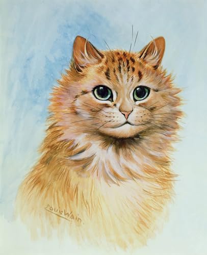 Peinture Peinture Murale Nordique Louis Wain pour Réchauffer un Mur Vide
