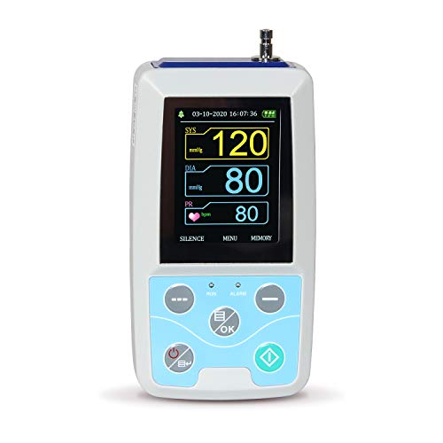 Contec Med Abpm50 Ambulatory Blood Pressure Monitor 24H Nibp Holter +Software (3 Cuffs (Child, Adult, Adult Large)) #TOP3