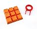 Arancione Doppio tastiere PBT con riempimento bianco 9 Translucidus Backlit tasti per tastiere meccaniche di gioco