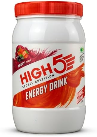 HIGH5 Isotonisches Sportgetränk Elektrolyte Beere Pulver 1 kg | Isotonisches Kohlenhydrat- und Elektrolytpulver. Natürliche Aromen, vegan und 46 Portionen für Endurance.