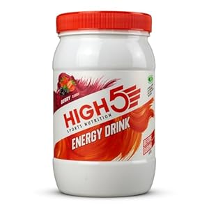 HIGH5 Sport Energy Drink - Isotonisches Getränkepulver mit Electrolytes - Kohlenhydrate Pulver und Elektrolyt Pulver für Endurance und Hydration - Natürliche Aromen, Vegan (Beere, 1kg - 21 Portionen)