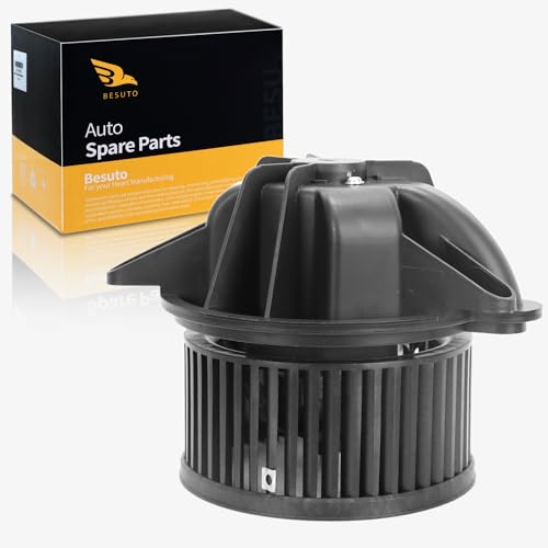Image of Besuto PM6002 HVAC Heater Blower Motor with Fan Compatible with Jeep Vehicles Cherokee,for Wrangler 60 Aniversario,for Sahara,for SE,for 2-Door 4-Door 2.5L 4.0L,Replaces#700095 4886150AA 3010234