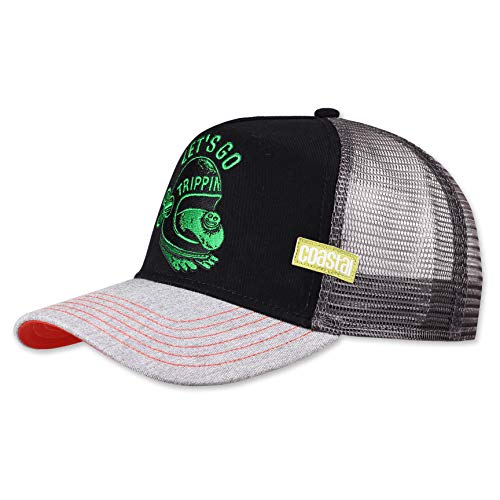 Preisvergleich Produktbild Coastal - Trippin (Black) - Trucker Cap Meshcap Kappe Mütze Cappy Caps
