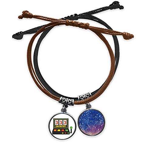 Pulsera Un Brazo Bandido Jackpot de cuero cielo para evitar rozaduras al usar cuerda