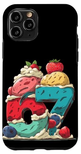 67 Ice Cream Six Seven | Gen Alpha Slang | Meme X}zP[X iPhone 11 Pro p