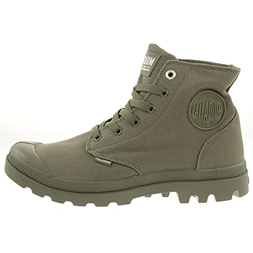 Image of Palladium Mono Chrome Men's Outdoor Boots | Lace-Up Sneakerboots, Hiking, Trekking & Riding Ankle Boots | Lightweight, All-Season, Durable