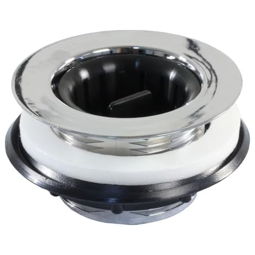 JR Products 95035 Strainer with Threaded Basket - Chrome