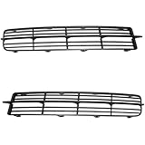 Partomotive For 04 05 06 TL 3.2L Front Fog Light Mesh Grill Grille Cover Assembly SET PAIR