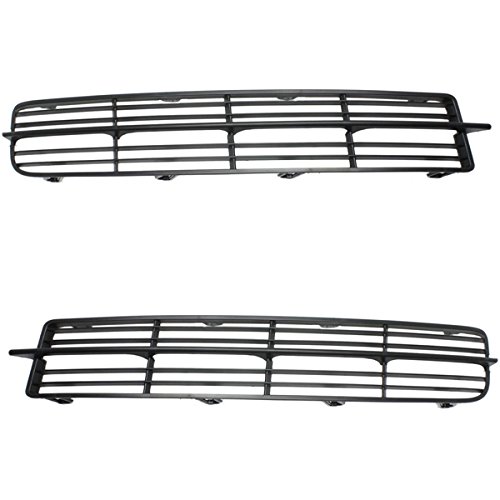 Partomotive For 04 05 06 TL 3.2L Front Fog Light Mesh Grill Grille Cover Assembly SET PAIR