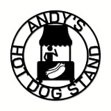 Hot Dog Stand Sign, Hot Dog Shop Sign, Personalized Hot Dog Stand Sign, Hot Dog Stand Decor, Custom