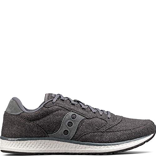 Saucony Men's Freedom Runner Wool, Charcoal, 11 D