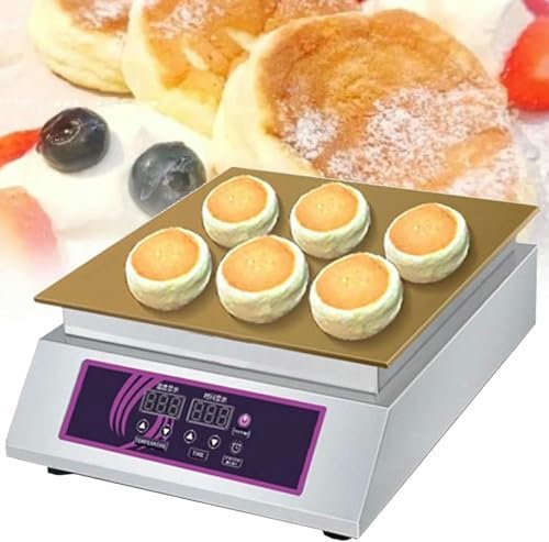 Electric Pancake Maker | Copper Soufflé Pancake Machine for Japanese Dorayaki & Fluffy Pancakes, Ideal for Home Baking & Breakfast Lovers