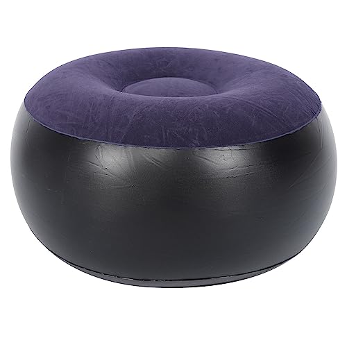 Opiniones de Sofás hinchables los mejores 5. 41 Fydun - Taburete inflable para acampar al aire última intervensión, silla hinchable, taburete hinchable, reposapiés otomano, para el hogar, oficina, viajes, sofás, cojín de...