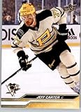 2023-24 Upper Deck Series Two #390 Jeff Carter Pittsburgh Penguins Official NHL Hockey Card in Raw (NM or Better) Condition