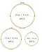 12 Pieces Embroidery Hoops, 3 inch to 8 inch Bamboo Frame Circle Cross Stitch Hoop Ring Embroidery Hoops Set for Embroidery and Cross Stitch