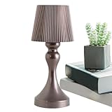 Retro Tischlampe - kabellose Tischlampe | Funky Wireless Touch Control Lampe mit 3 Farblichtmodi, Nachttischlampe, Batteriebetrieben, Mode Schlafzimmerdekoration