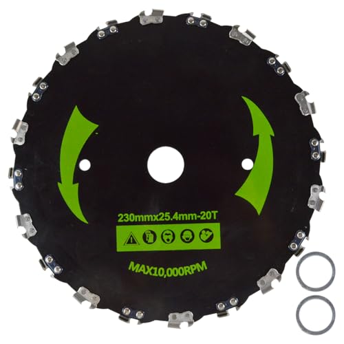 20刃 230mm チップソー 替え刃 草刈機 刈払機 雑草 除草 交換 替刃 チェンソー チェーンソー 刃 草刈り機 竹や低木 伐採 1枚