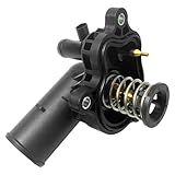LUOYIILEA 902-3113 Engine Coolant Thermostat Housing Assembly, Compatible with Dodge/Jeep/Ram 3.6L V6 (2016-2022 Durango, Grand Cherokee, Wrangler, Gladiator, Ram 1500)