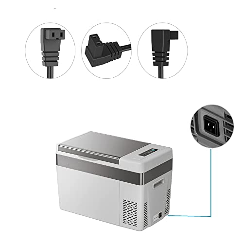Image of 12 /24 Volt DC Power Cord Cable for Car Refrigerator, Power Cord Cigarette Lighter and Car Cooler Box Plug with Mini Fridge 12V Plug Adaptor for Most Brand Portable Car Fridge Freezer