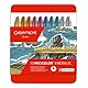 Caran d’Ache Metalldose mit 10 Wachspastellkreiden, verschiedene Metallic-Farben, Einheitsgröße (10er Pack)