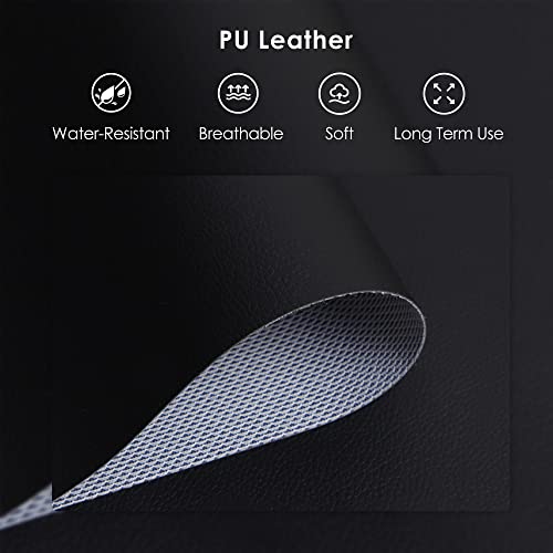 Relbiety Swivel Bar Stools Set Of 2 With Back, Pu Leather Counter Stools Height Adjustable Bar Chairs For Home Bar Restaurant Dining Room Kitchen Island(Black) #TOP4