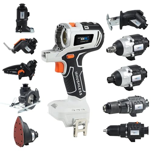 JINTAOMA Cordless Hand Drill And Household Tool Kit, Woodworking Power Tool Combo Kit 10 In, All-Round Woodworking Multi-Functional Set For Versatile Diy Projects, With 4.0ah Battery And 3 Toolboxs