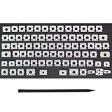 Replacement Full Keyboard Hinge Keycap Keys Scissor Clips Hinge Fit for MacBook Pro/Air Retina 14.2/15.3/16 inch Model A2442 A2485 A2681 A2779 A2780 A2941 A2918 A2992 A2991 A3113 A3114 2022-2024 Year