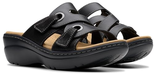 Clarks Clarks Women Merliah 2 Cove Black Leather 7 Medium