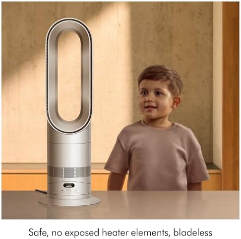 Dyson Hot+Cool™ HF1 Rapid React heater fan (White/Silver) — view 8