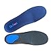 Dr. Foot's Full Orthotics Shoe Insoles - Arch Support Inserts Correct Flat Feet, Over-Pronation, Fallen Arch (S - W7-8.5 | M5.5-7)