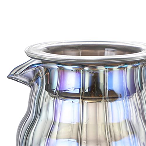Cafetera de vidrio de repuesto resistente al calor para infusiones y té de flores 6
