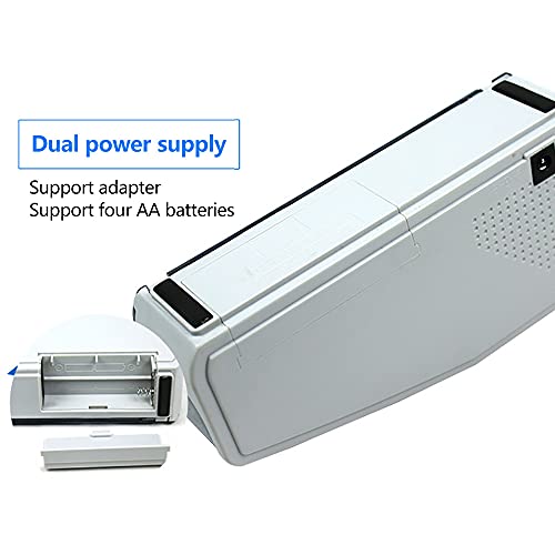 Grey Portable Money Counter Machine, Mini Handy Cash Bill Counting Machine With 3 Digital Display Screen, 600Pcs/Min Banknote Paper Multinational Currency Counting For Small Change #TOP1