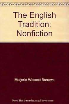 Paperback The English Tradition: Nonfiction Book