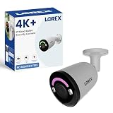 Lorex Classic 4K+ PoE Bullet Camera | 12MP | IP Add-on Camera (No Cable) | Color Night Vision | Person & Vehicle Detection | 2-Way Talk | Metal Housing | IP67 Weatherproof | Requires a Recorder