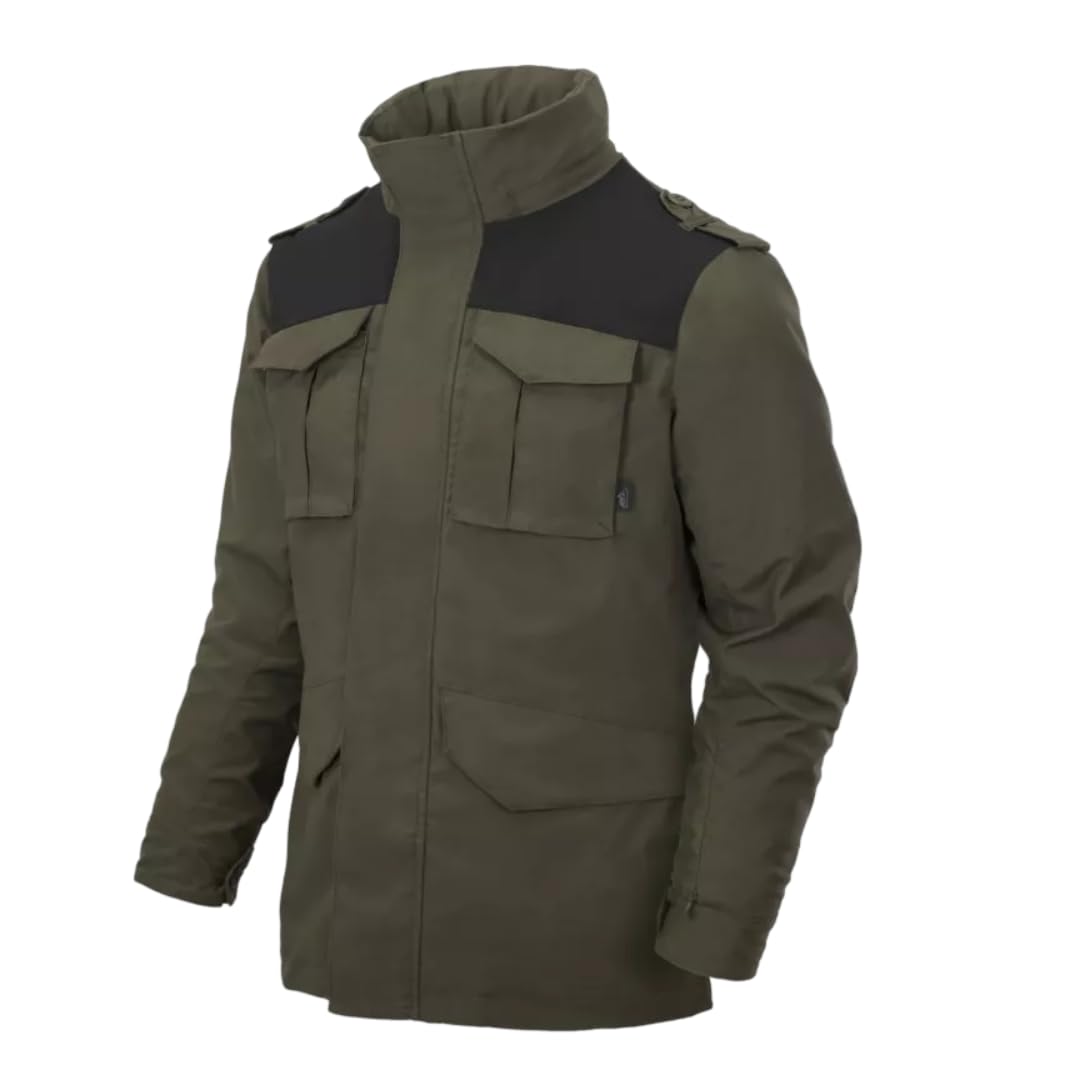 Helikon Covert M-65 Warm Jacket Taiga Green/Black A, XL