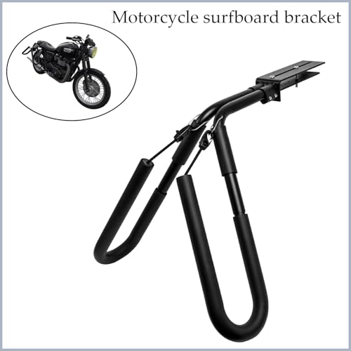 Surfboard Bike Rack,Motorcycle Surfboard Rack,Bicycle Surf Board Carrier,Surfboard Rack for Motorcycle/Mopeds/E-Bikes