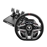 Thrustmaster T248P, Racing Wheel and Magnetic Pedals, HYBRID DRIVE, Magnetic Paddle Shifters, Dynamic Force Feedback, Screen with Racing Information (PS5, PS4, PC)