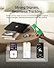 Belkin Apple AirTag Secure Holder with Key Ring - Durable Scratch Resistant Case With Open Face & Raised Edges - Protective AirTag Keychain Accessory For Keys, Pets, Luggage, Backpacks -2 Count Black