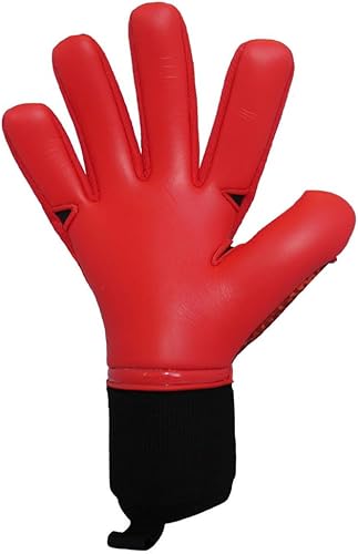 Miniatura 7 de ONEKEEPER C-TEC Wet and Dry Pro Red - Guantes de portero de nivel profesional para adultos y jóvenes, guantes de portero de fútbol GK, látex de