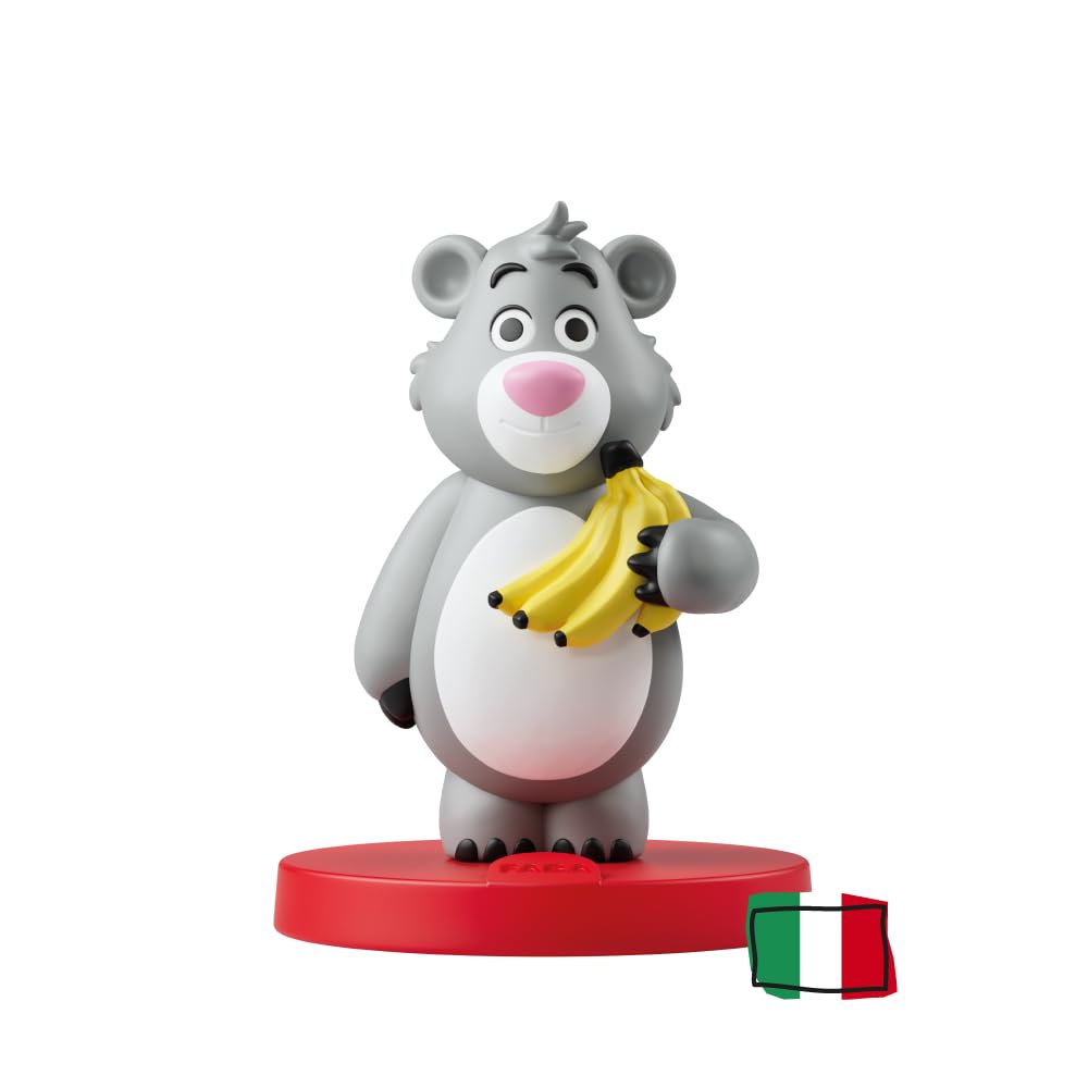 Character Sonoro FABA - The Jungle Book and Another Story... - Italian Version - Boys and Girls 4-6+ Years - Stories and Sound Fairy Tales - Toy, Educational Content