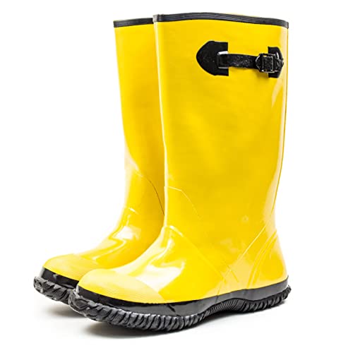 RK SAFETY NEW Over-The-Shoe Yellow Slush Boots PARENT2
